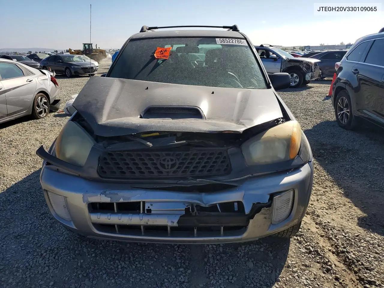 2003 Toyota Rav4 Base VIN: JTEGH20V330109065 Lot: 58522786