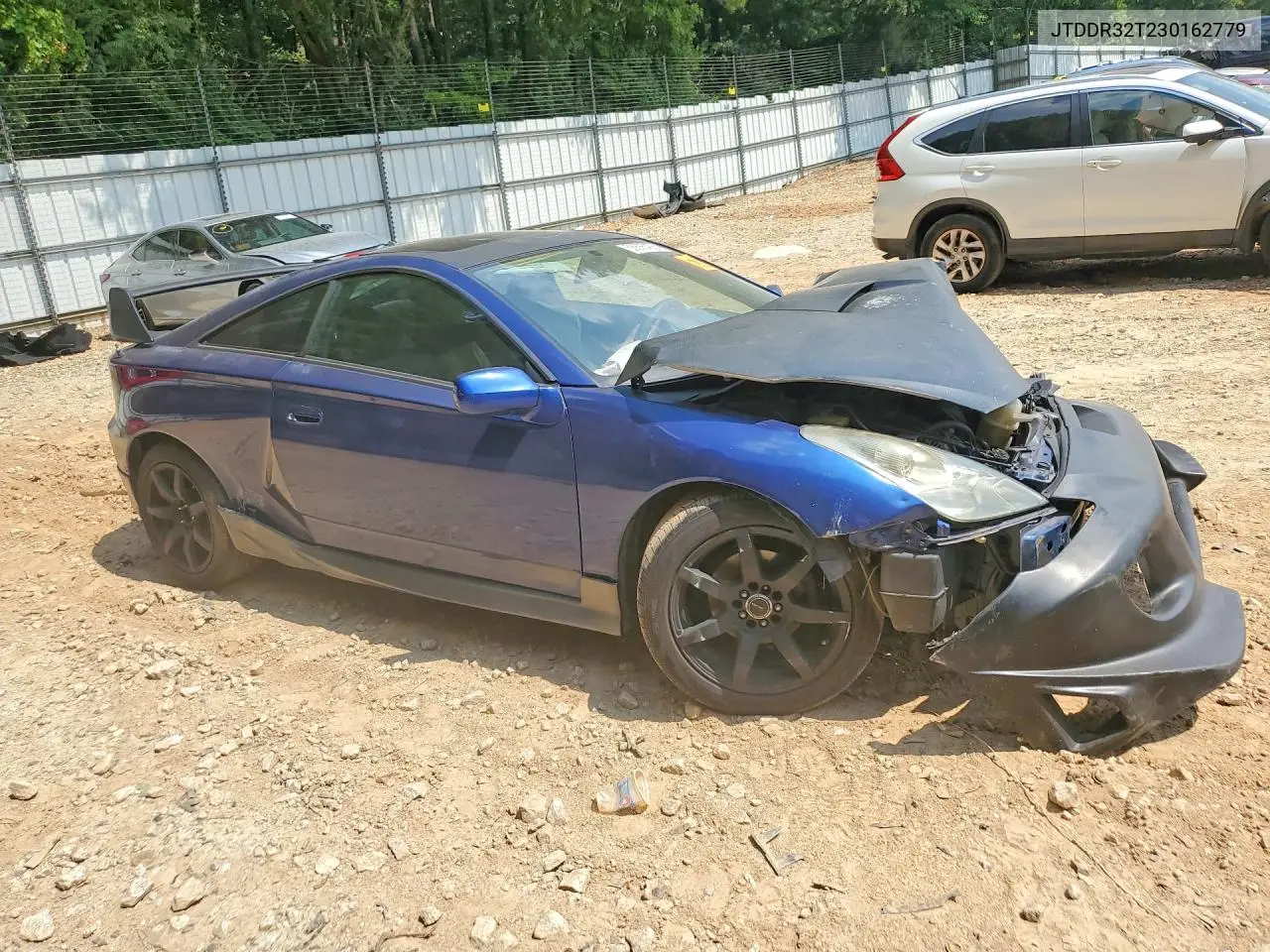 2003 Toyota Celica Gt VIN: JTDDR32T230162779 Lot: 58885456