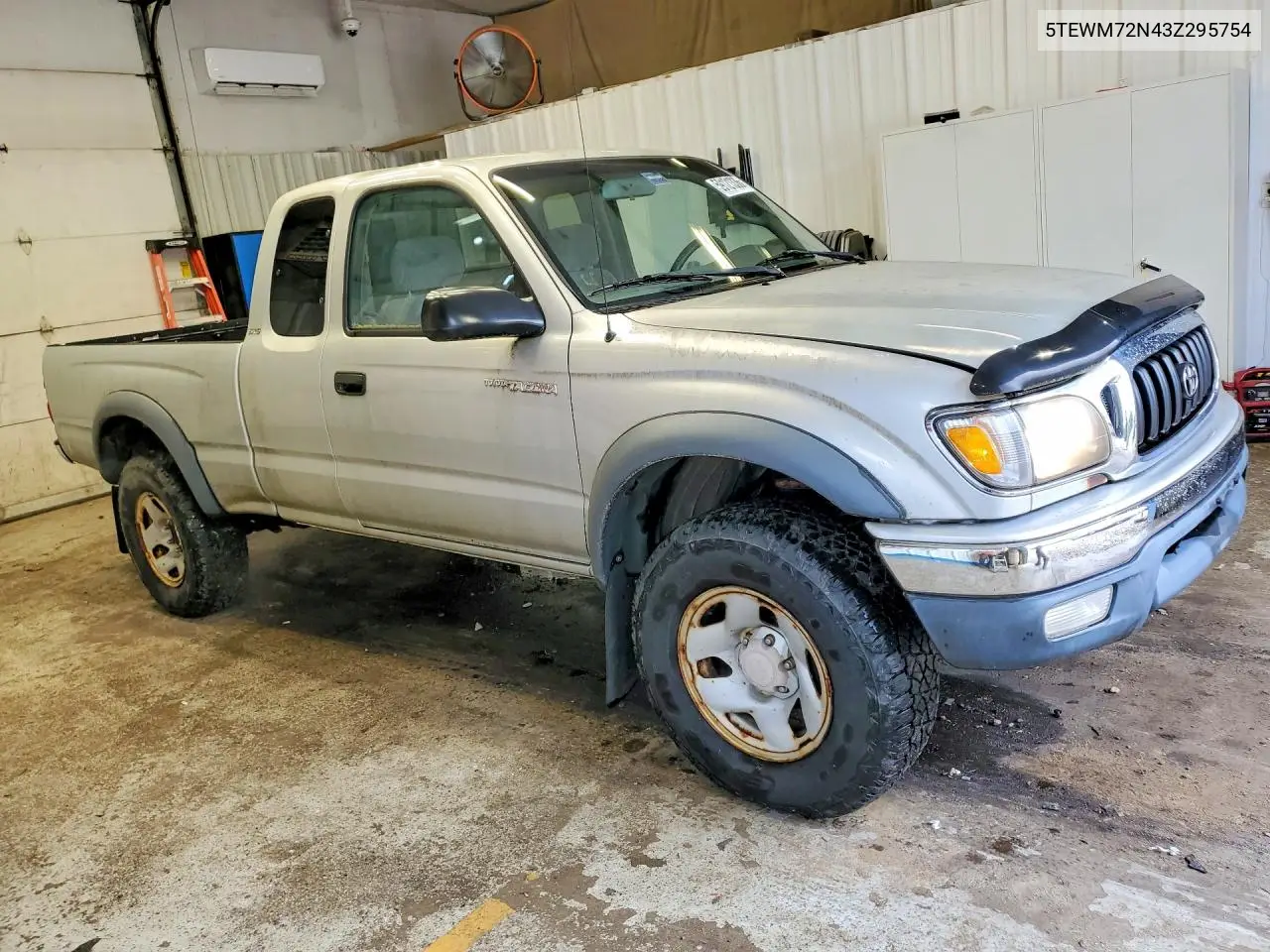 2003 Toyota Tacoma Xtracab VIN: 5TEWM72N43Z295754 Lot: 59121336