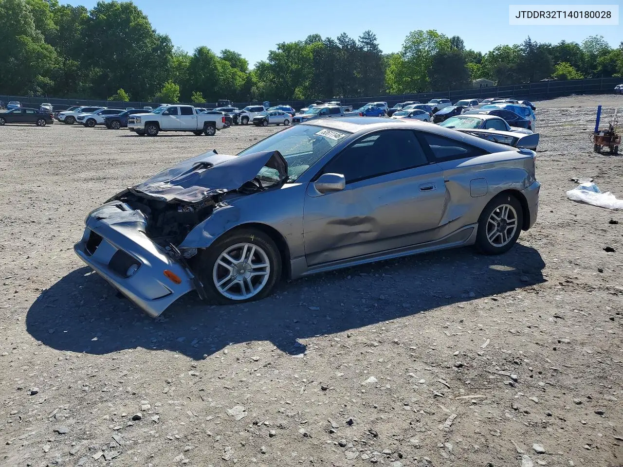 2004 Toyt Celica Gts VIN: JTDDR32T140180028 Lot: 52611146