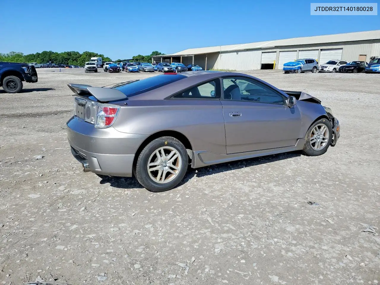 2004 Toyt Celica Gts VIN: JTDDR32T140180028 Lot: 52611146
