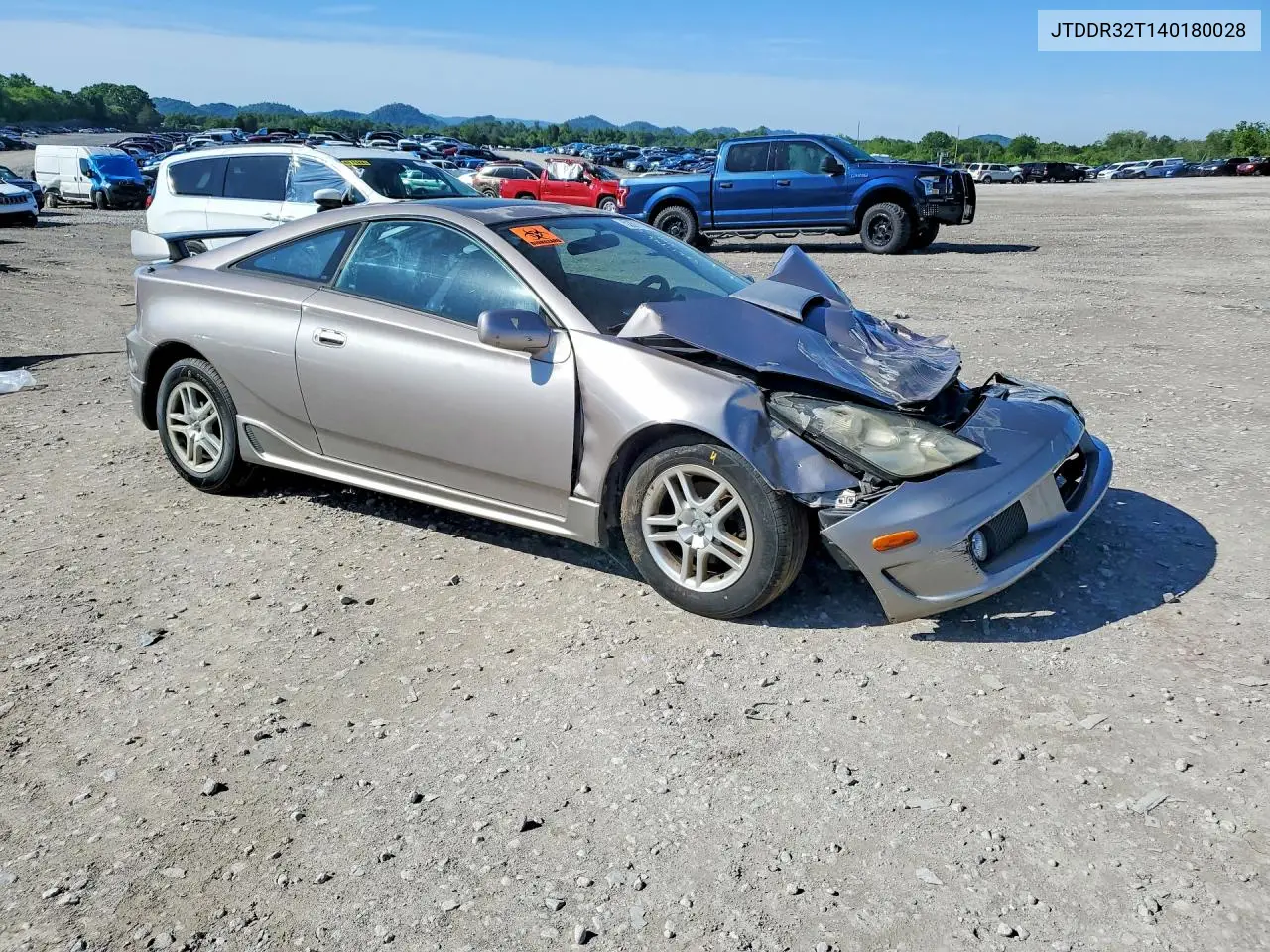 2004 Toyt Celica Gts VIN: JTDDR32T140180028 Lot: 52611146