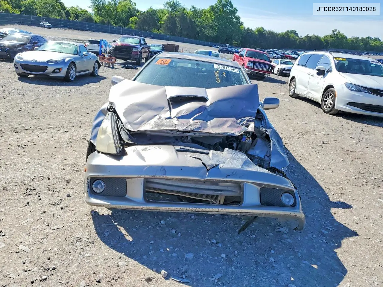 2004 Toyt Celica Gts VIN: JTDDR32T140180028 Lot: 52611146