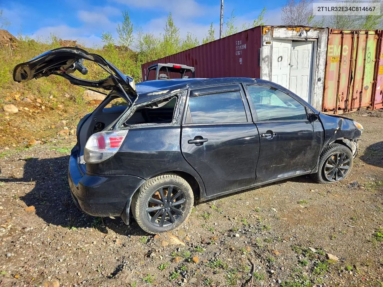 2004 Toyota Matrix Base VIN: 2T1LR32E34C814667 Lot: 54764356