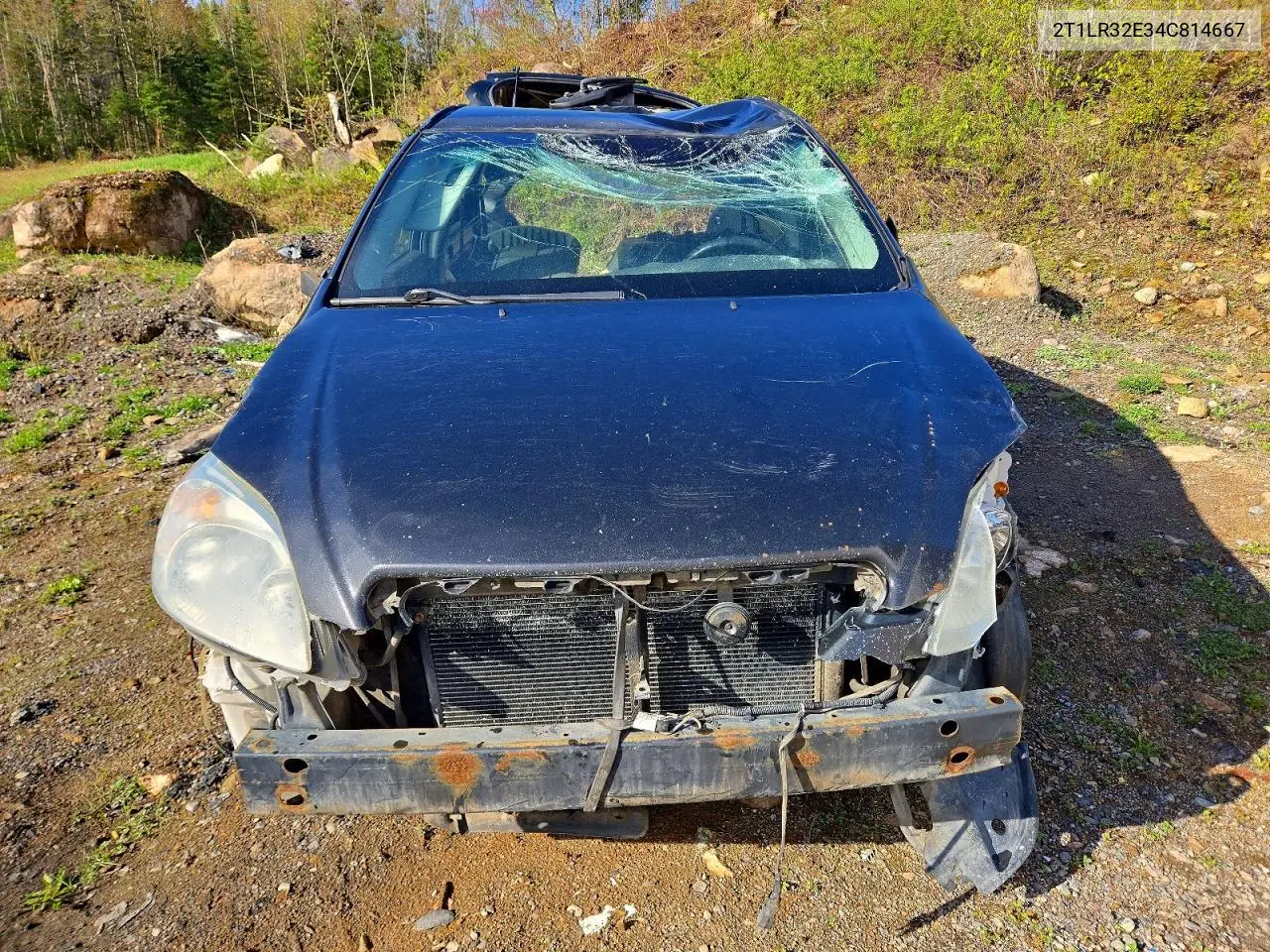 2004 Toyota Matrix Base VIN: 2T1LR32E34C814667 Lot: 54764356