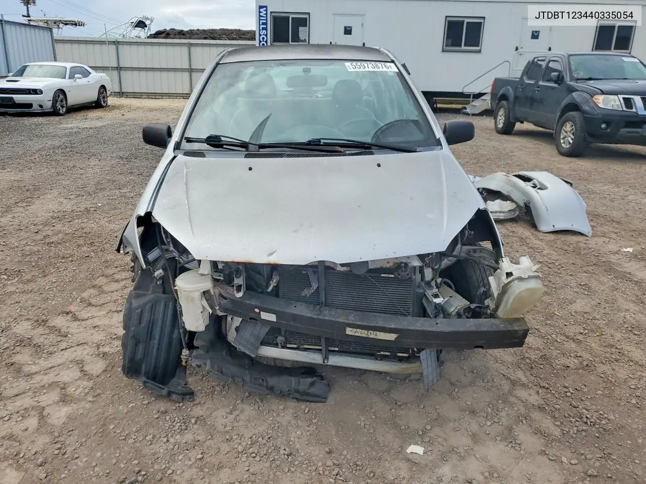 2004 Toyota Echo Base VIN: JTDBT123440335054 Lot: 55973876