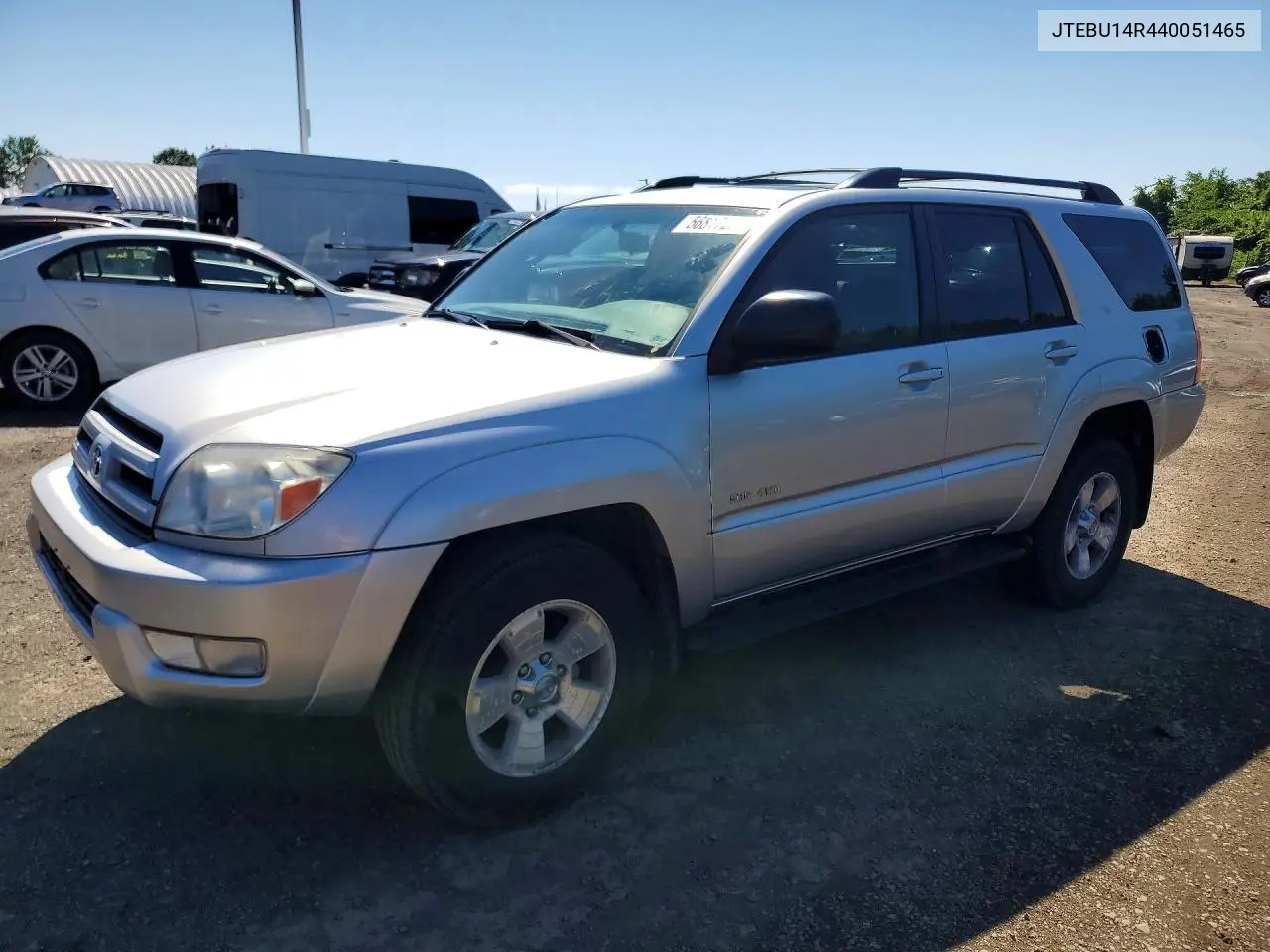 2004 Toyota 4Runner Sr5 VIN: JTEBU14R440051465 Lot: 56817236