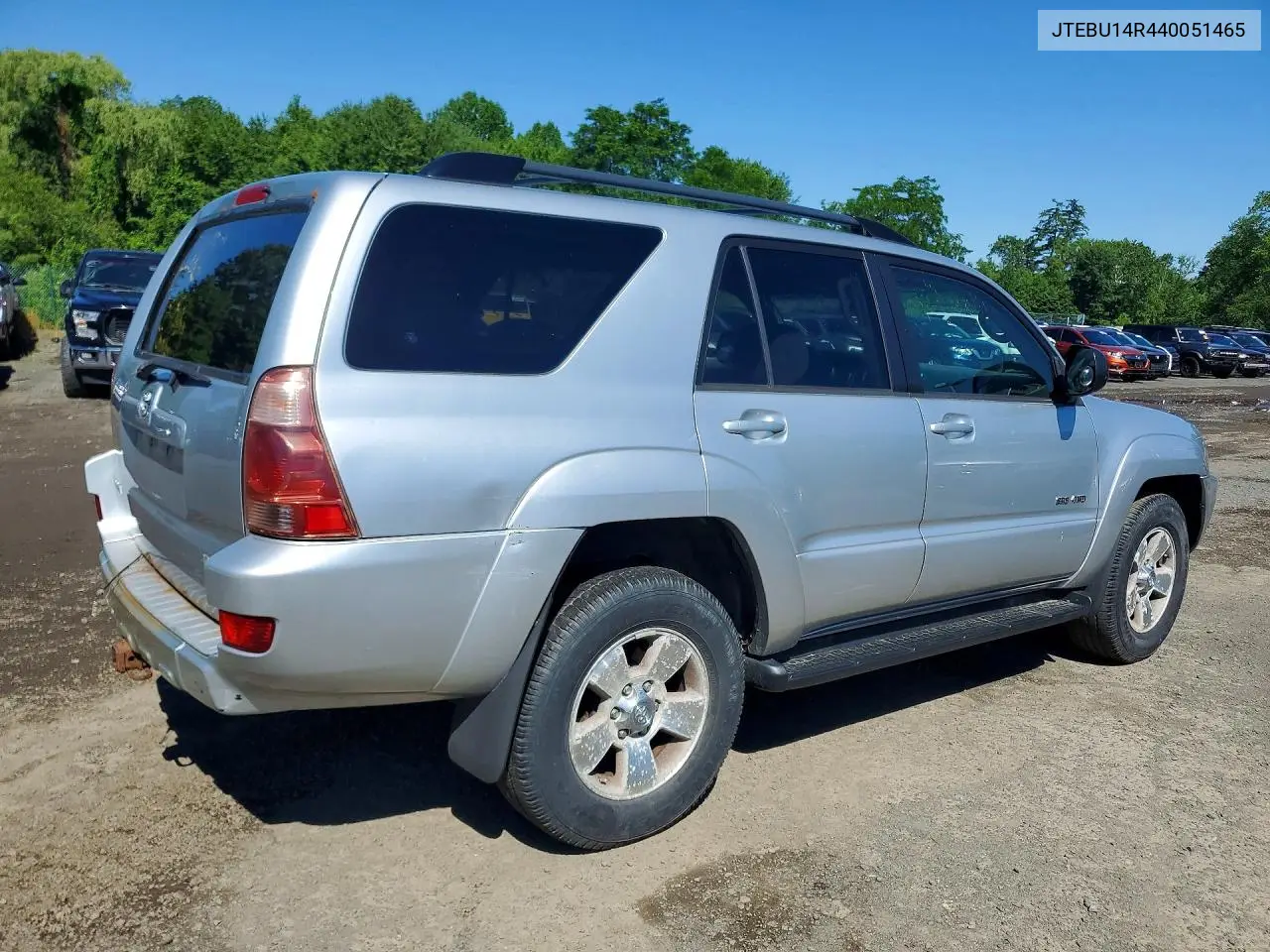 2004 Toyota 4Runner Sr5 VIN: JTEBU14R440051465 Lot: 56817236
