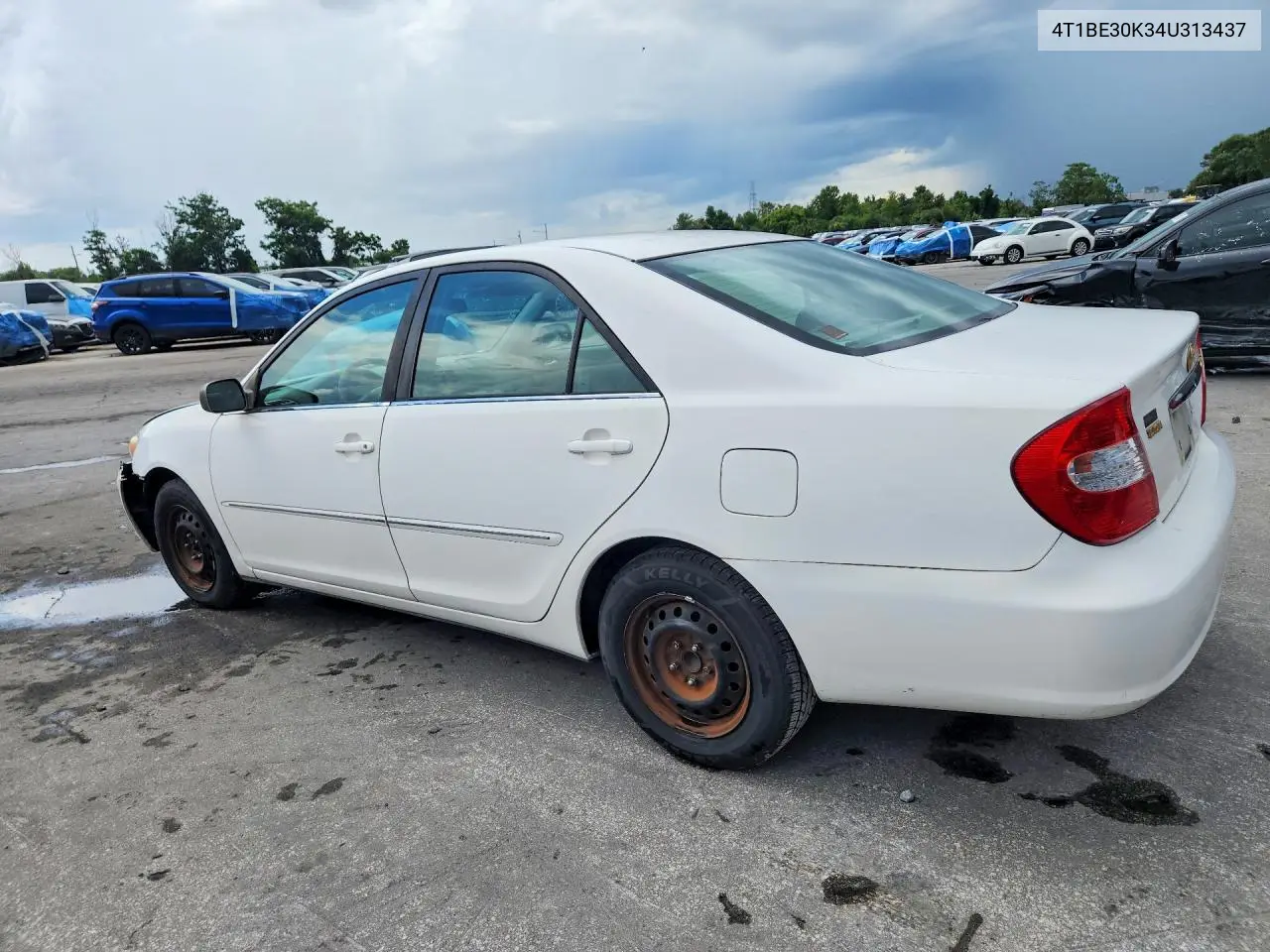 2004 Toyota Camry Xle VIN: 4T1BE30K34U313437 Lot: 57231196