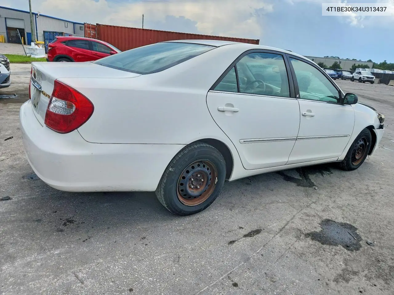 2004 Toyota Camry Xle VIN: 4T1BE30K34U313437 Lot: 57231196