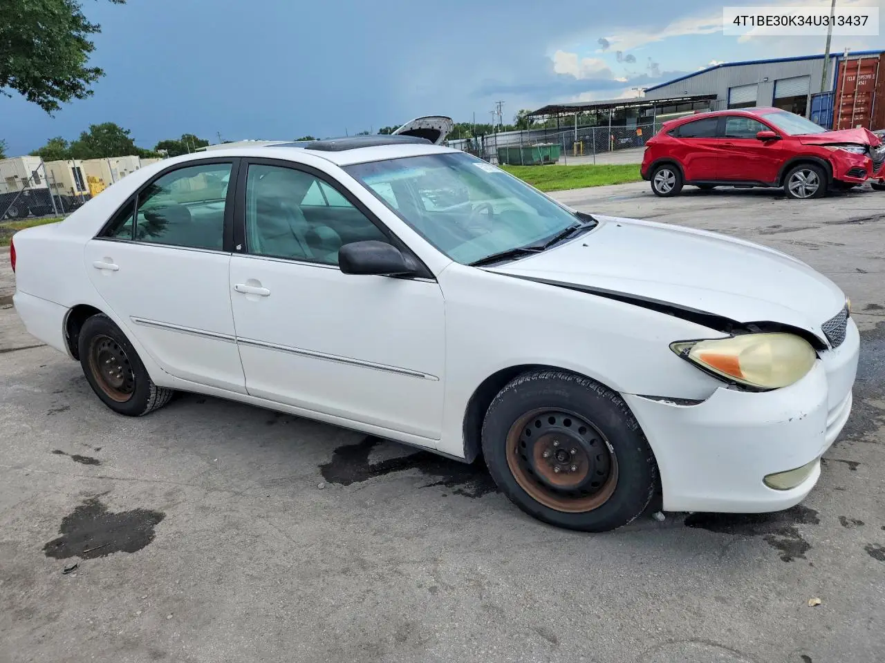 2004 Toyota Camry Xle VIN: 4T1BE30K34U313437 Lot: 57231196