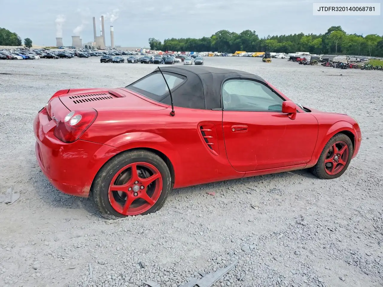 2004 Toyota Mr2 Spyder VIN: JTDFR320140068781 Lot: 57923466