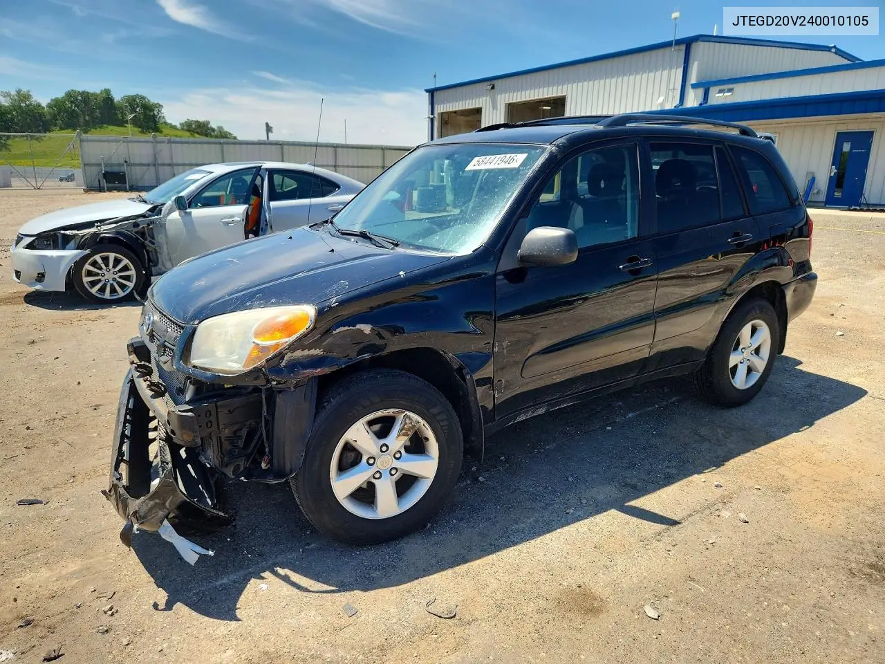2004 Toyota Rav4 Base VIN: JTEGD20V240010105 Lot: 58441946