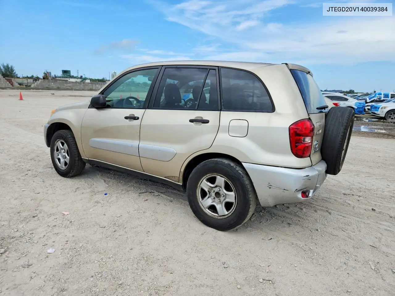2004 Toyota Rav4 Base VIN: JTEGD20V140039384 Lot: 58460116