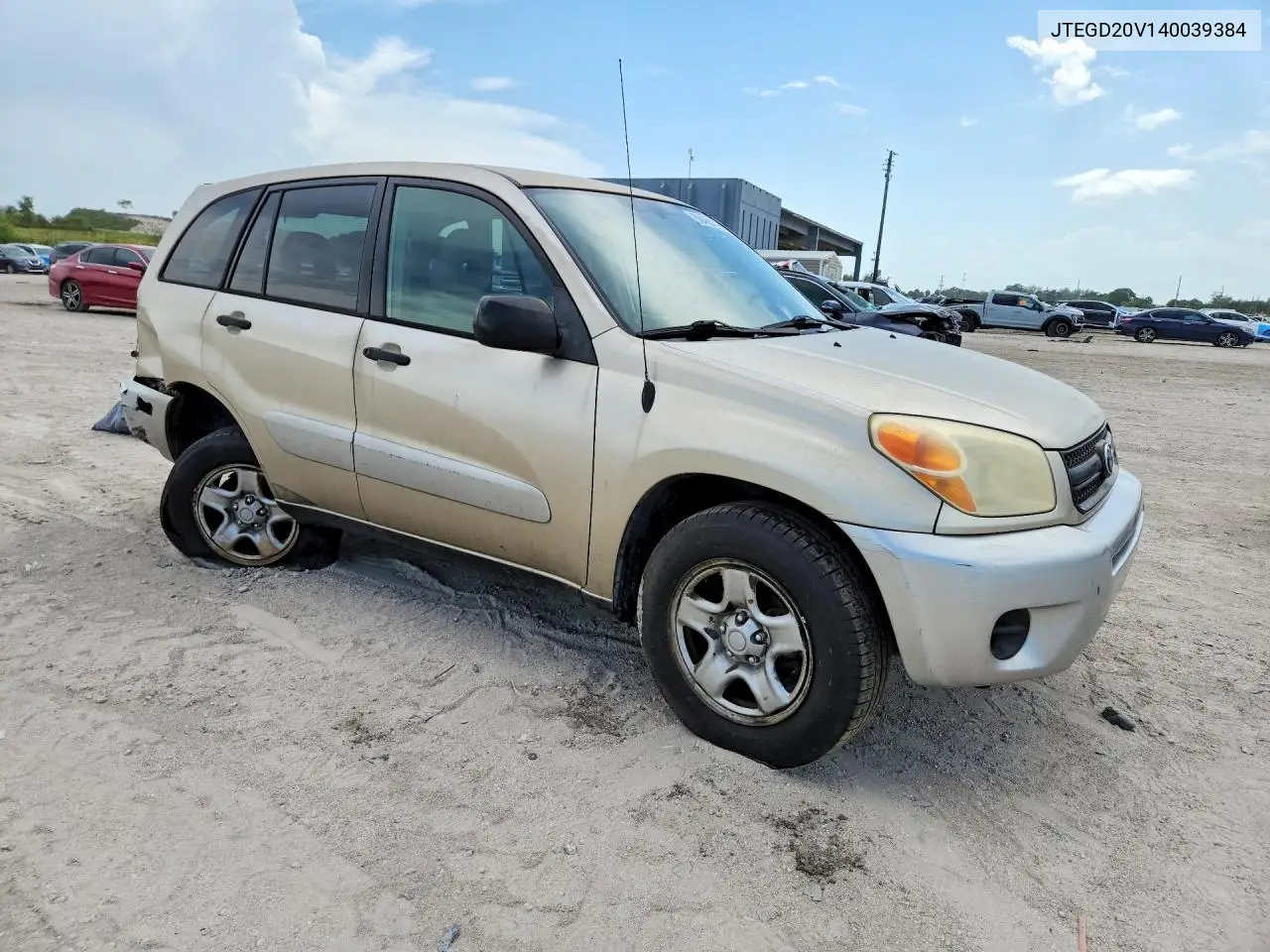 2004 Toyota Rav4 Base VIN: JTEGD20V140039384 Lot: 58460116