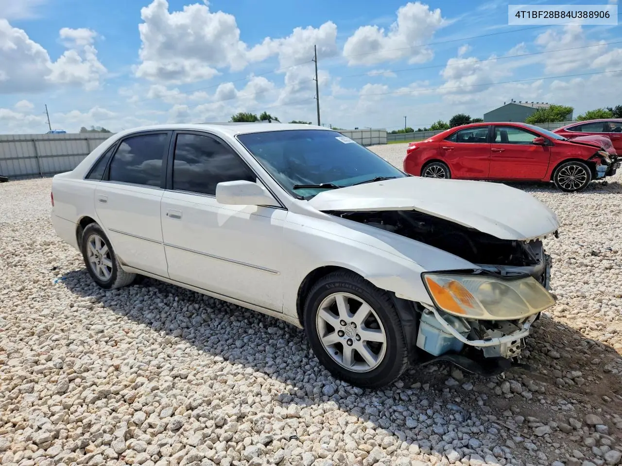 2004 Toyota Avalon Xl VIN: 4T1BF28B84U388906 Lot: 60322096