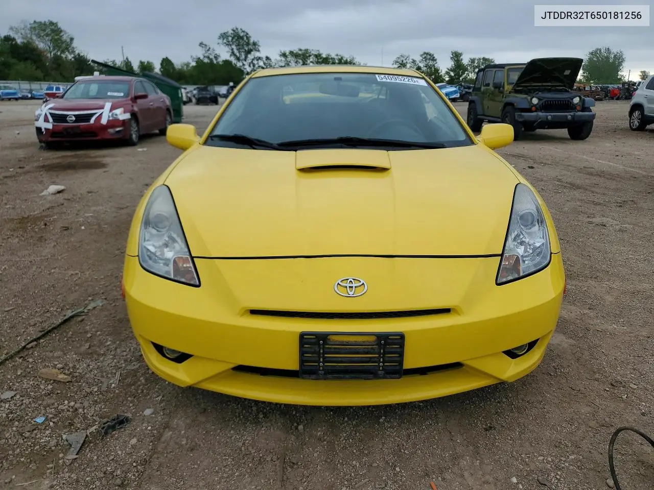 2005 Toyota Celica Gt VIN: JTDDR32T650181256 Lot: 54095226