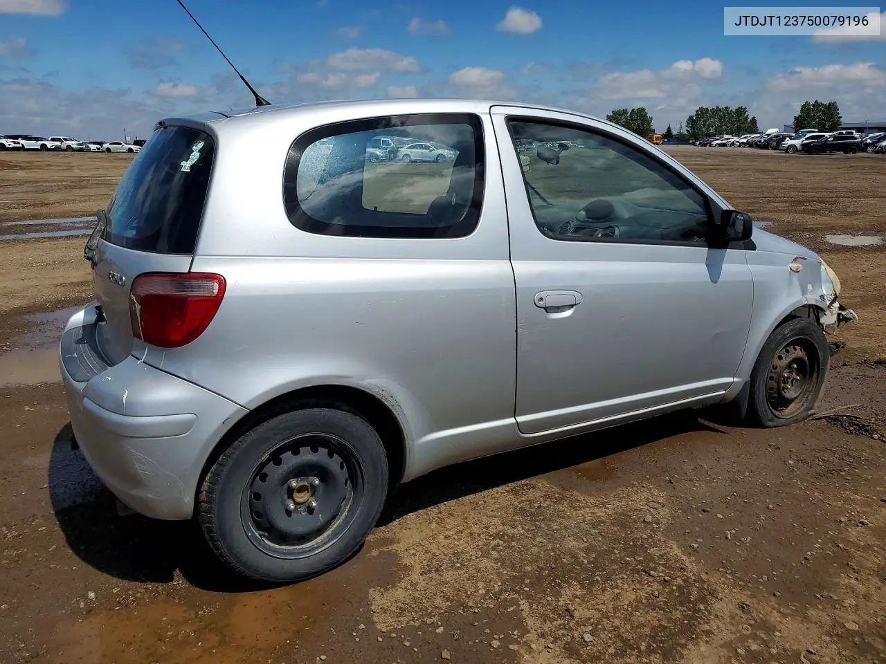 2005 Toyota Echo VIN: JTDJT123750079196 Lot: 55578476