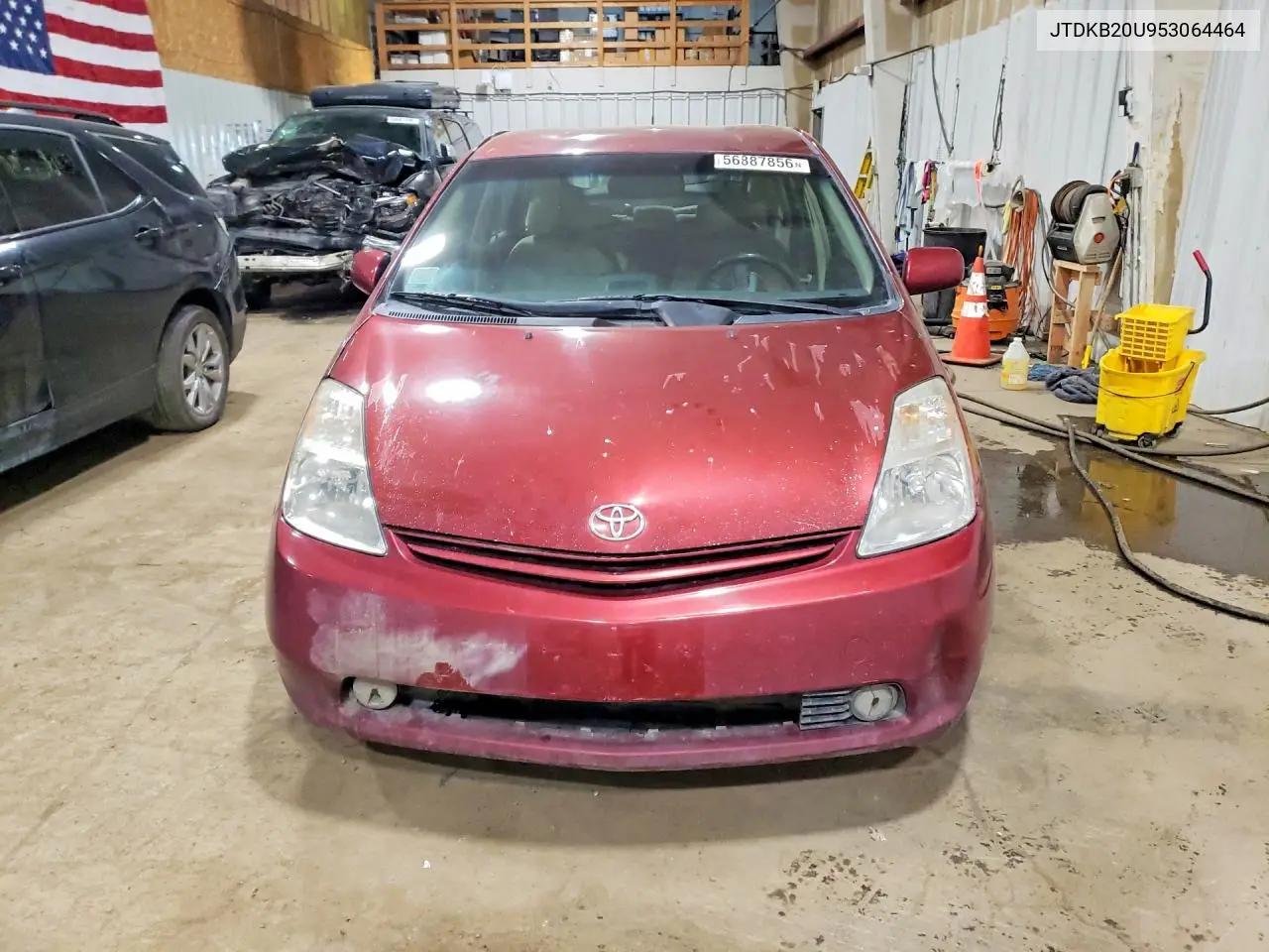 2005 Toyota Prius Base VIN: JTDKB20U953064464 Lot: 56887856
