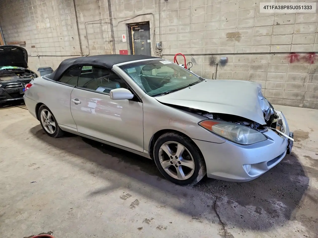 2005 Toyota Camry Solara Sle V6 VIN: 4T1FA38P85U051333 Lot: 58074846