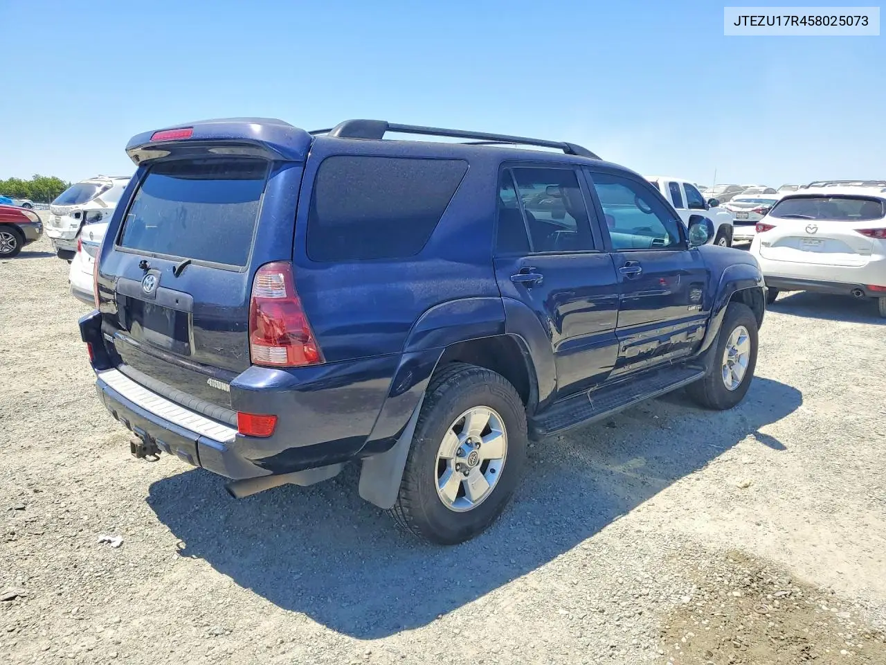 2005 Toyota 4Runner Limited VIN: JTEZU17R458025073 Lot: 58149016