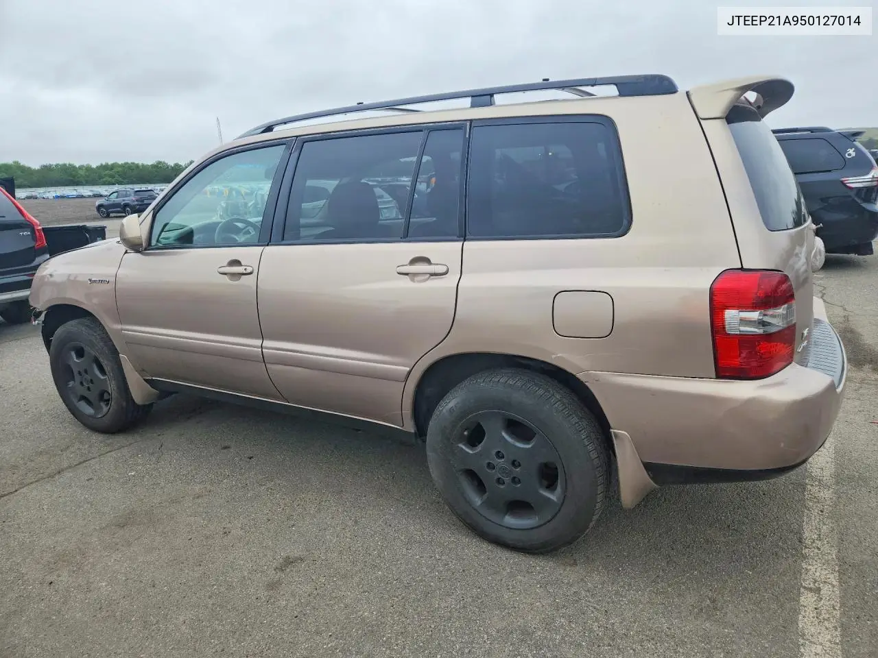 2005 Toyota Highlander Limited VIN: JTEEP21A950127014 Lot: 58316536