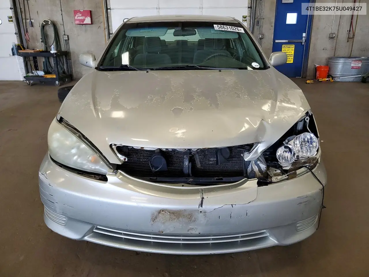 2005 Toyota Camry Le VIN: 4T1BE32K75U049427 Lot: 58631026