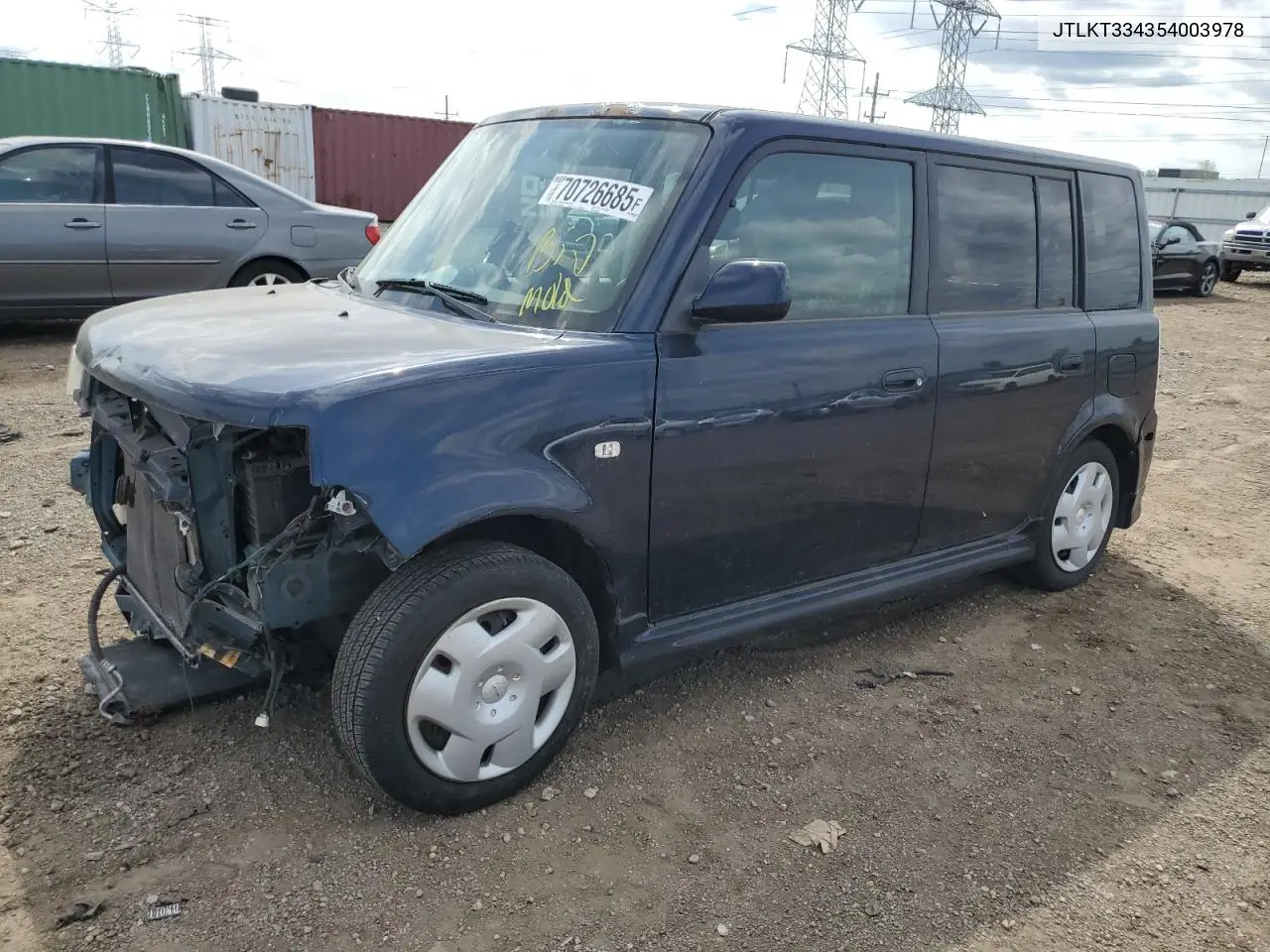 JTLKT334354003978 2005 Toyota Scion Xb