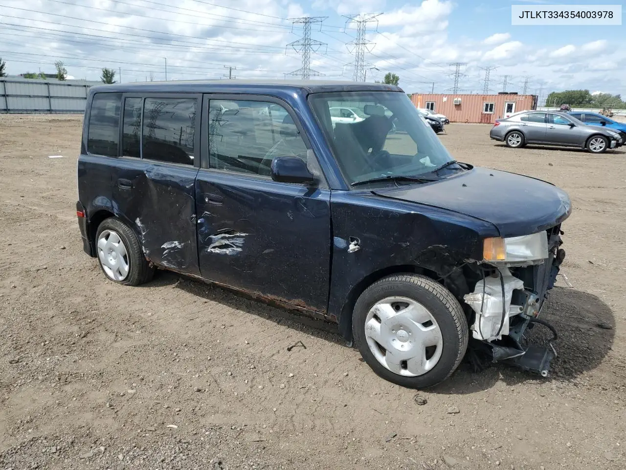 JTLKT334354003978 2005 Toyota Scion Xb