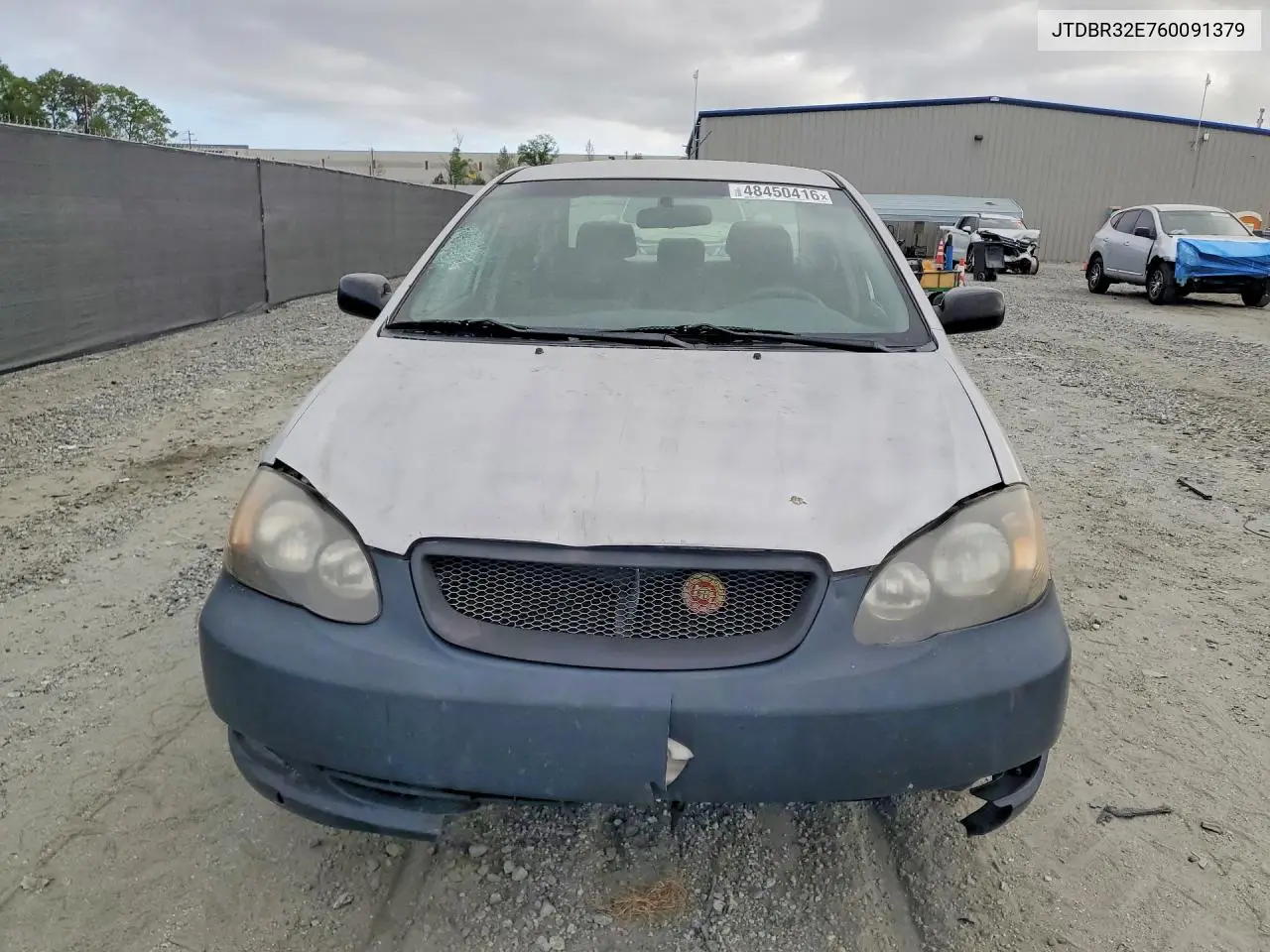 2006 Toyota Corolla Ce VIN: JTDBR32E760091379 Lot: 48450416