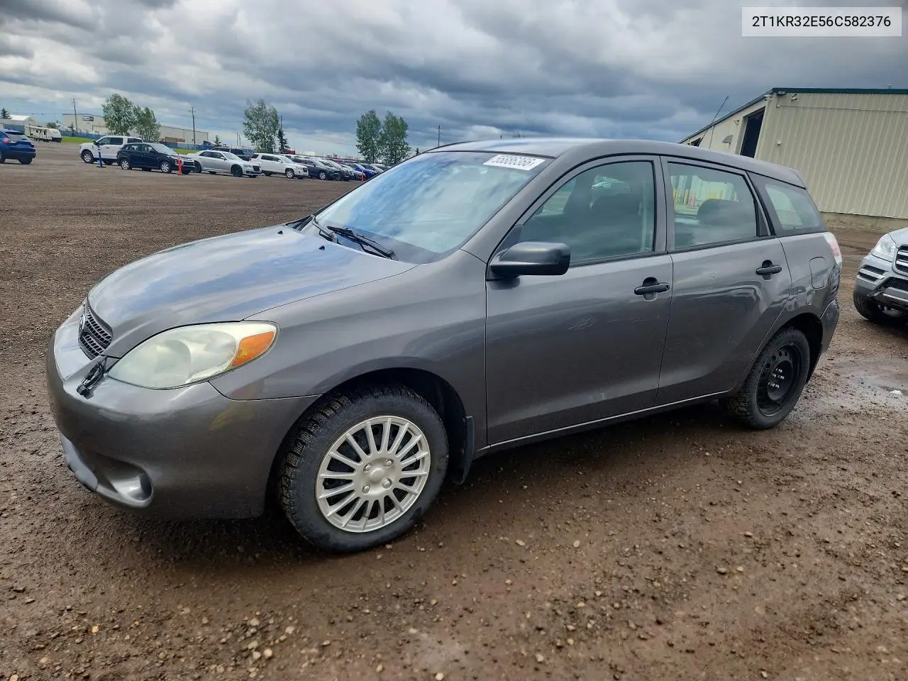 2006 Toyota Matrix Base VIN: 2T1KR32E56C582376 Lot: 55886366