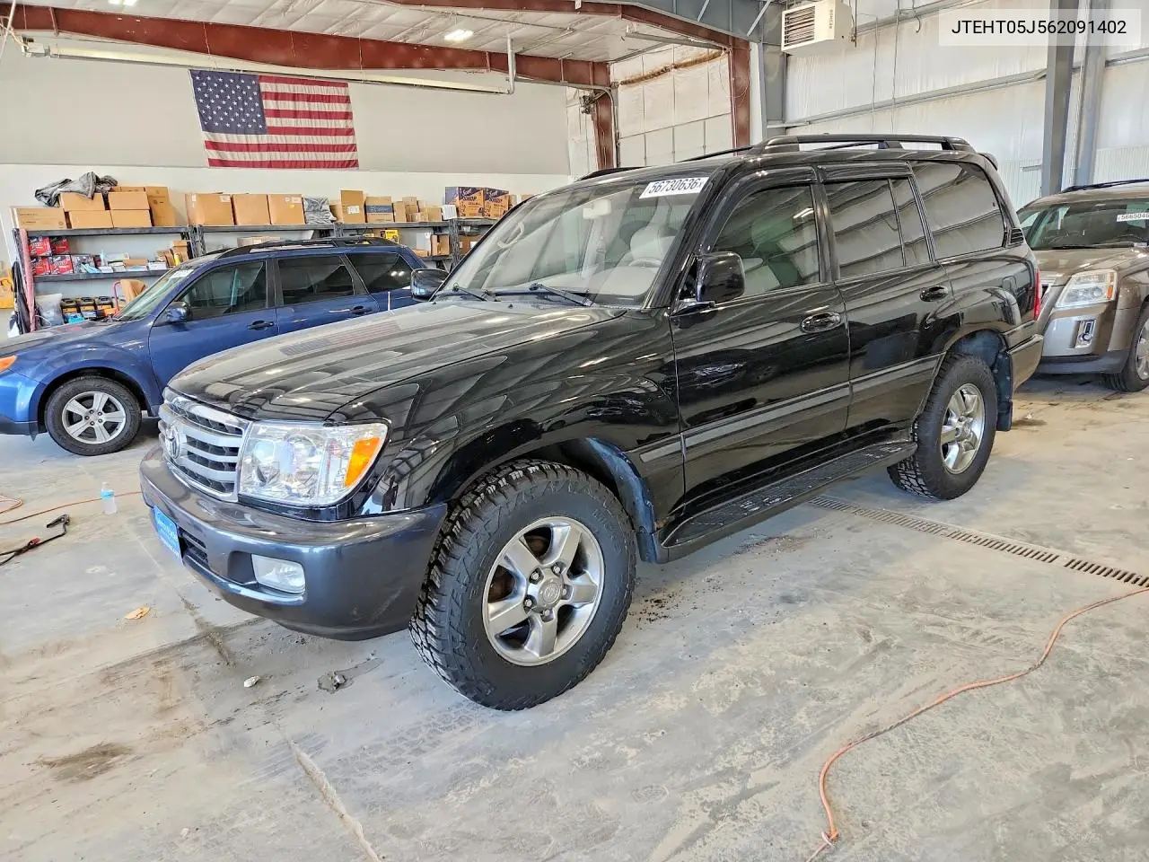 2006 Toyota Land Cruiser Base VIN: JTEHT05J562091402 Lot: 56730636