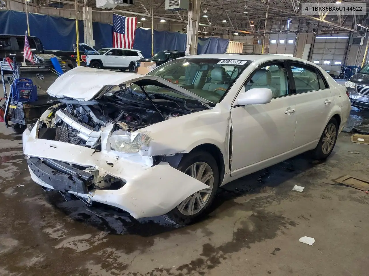 2006 Toyota Avalon Limited VIN: 4T1BK36BX6U144522 Lot: 56867656