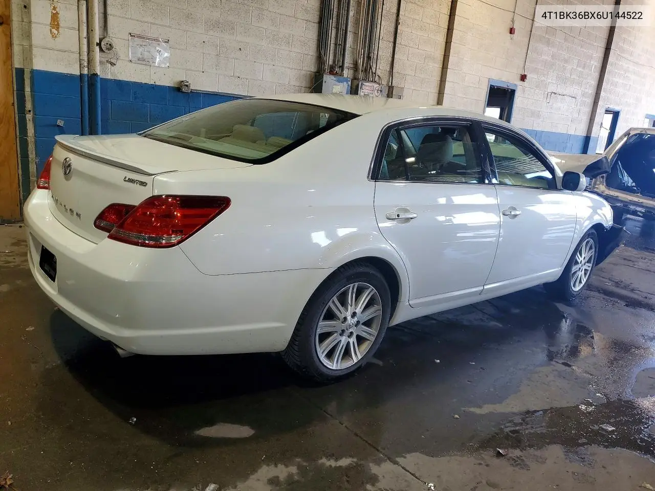 2006 Toyota Avalon Limited VIN: 4T1BK36BX6U144522 Lot: 56867656