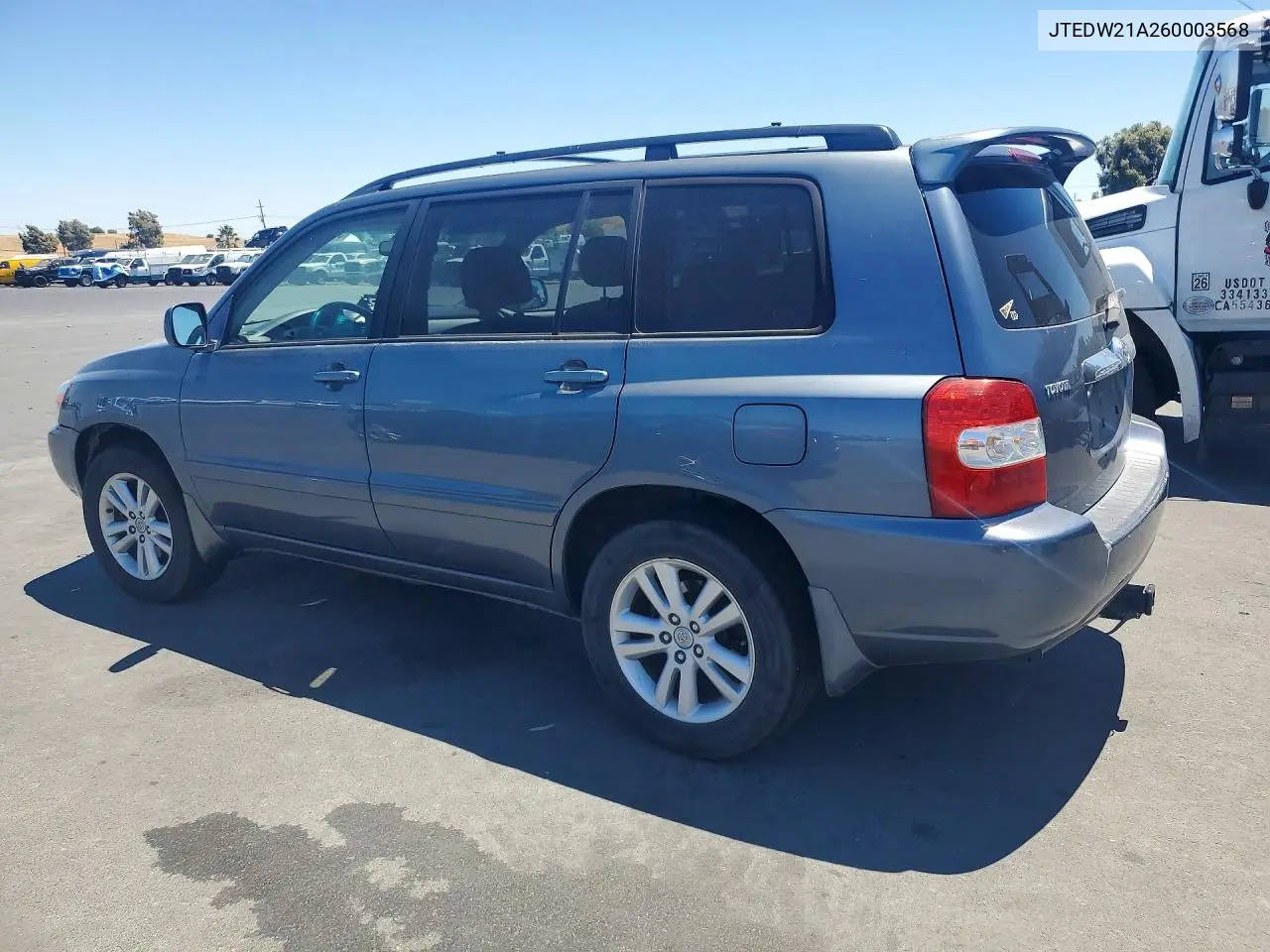 2006 Toyota Highlander Hybrid VIN: JTEDW21A260003568 Lot: 58519096