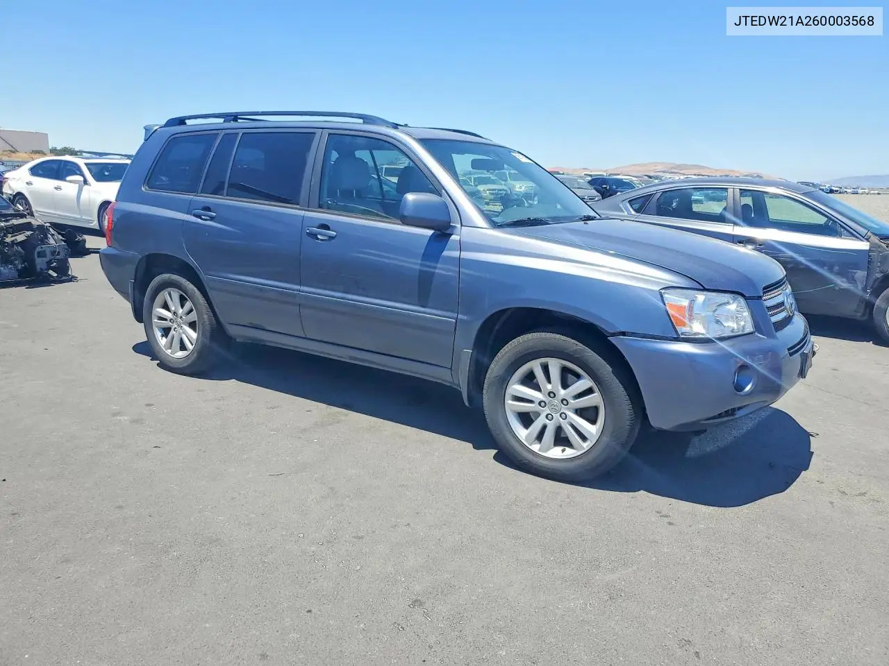 2006 Toyota Highlander Hybrid VIN: JTEDW21A260003568 Lot: 58519096
