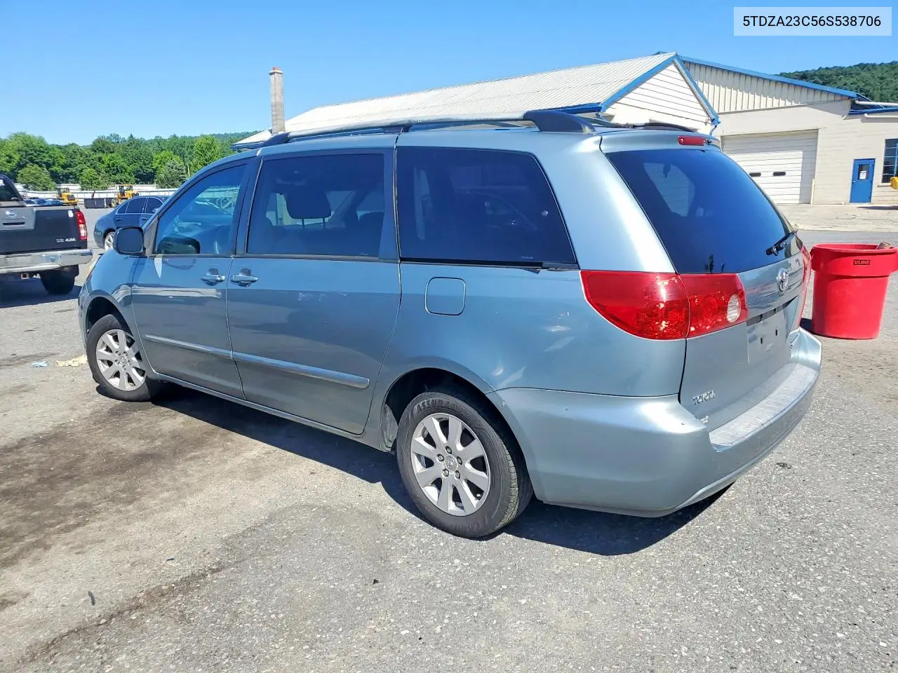 2006 Toyota Sienna Le 7 Passenger VIN: 5TDZA23C56S538706 Lot: 58525486