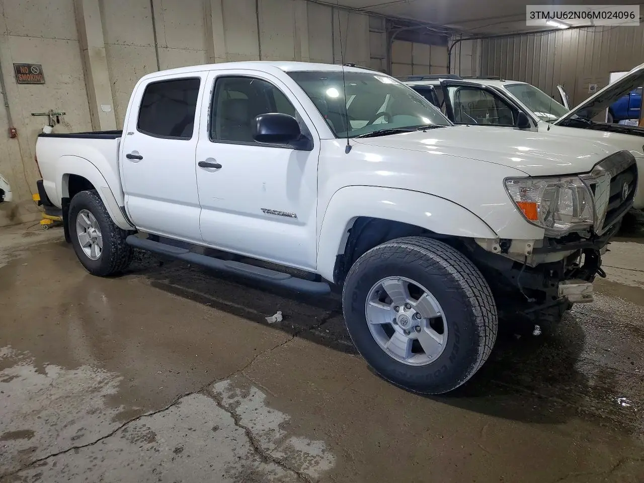 2006 Toyota Tacoma Double Cab Prerunner VIN: 3TMJU62N06M024096 Lot: 58809136