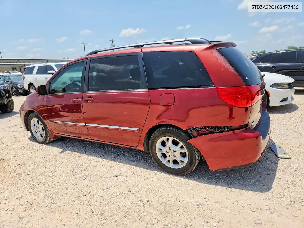 2006 Toyota Sienna Xle Limited 7 Passenger VIN: 5TDZA22C16S477436 Lot: 58901816