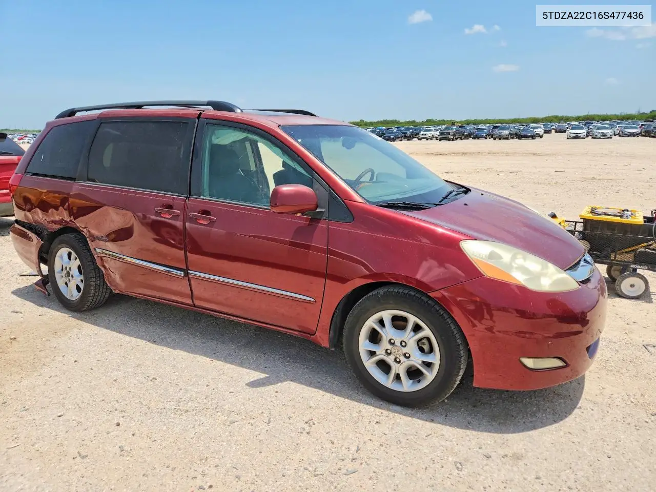 2006 Toyota Sienna Xle Limited 7 Passenger VIN: 5TDZA22C16S477436 Lot: 58901816