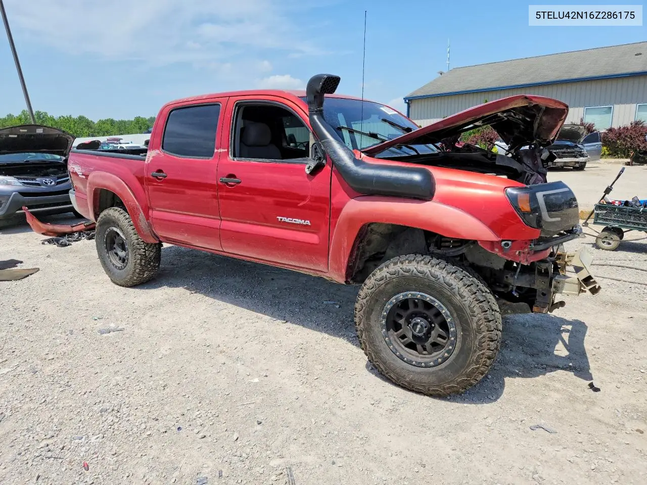 2006 Toyota Tacoma Double Cab VIN: 5TELU42N16Z286175 Lot: 59189926