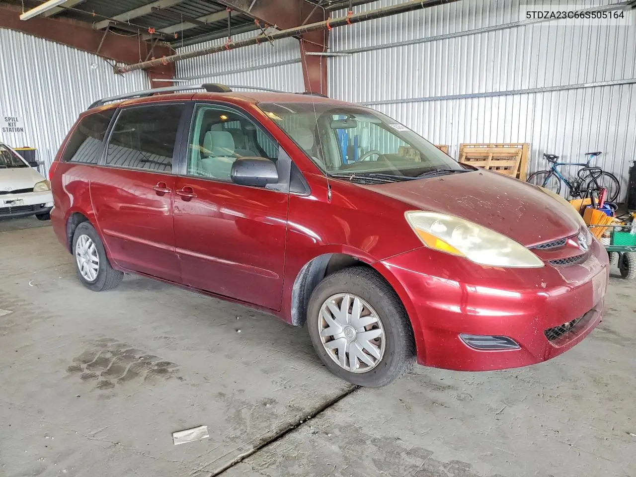 2006 Toyota Sienna Le 7 Passenger VIN: 5TDZA23C66S505164 Lot: 59245546