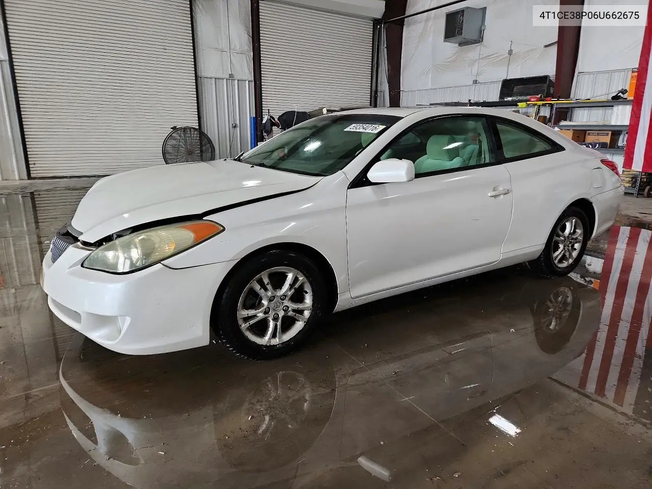 2006 Toyota Camry Solara Se VIN: 4T1CE38P06U662675 Lot: 59354016