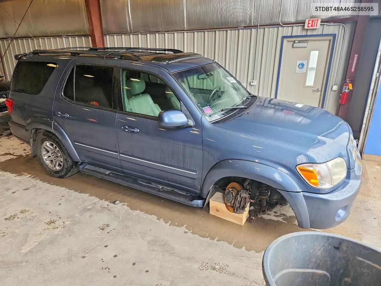 2006 Toyota Sequoia Limited VIN: 5TDBT48A46S258595 Lot: 59542976