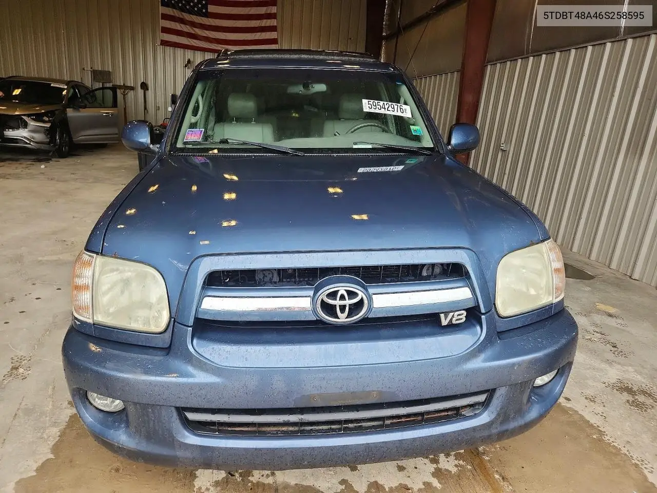 2006 Toyota Sequoia Limited VIN: 5TDBT48A46S258595 Lot: 59542976