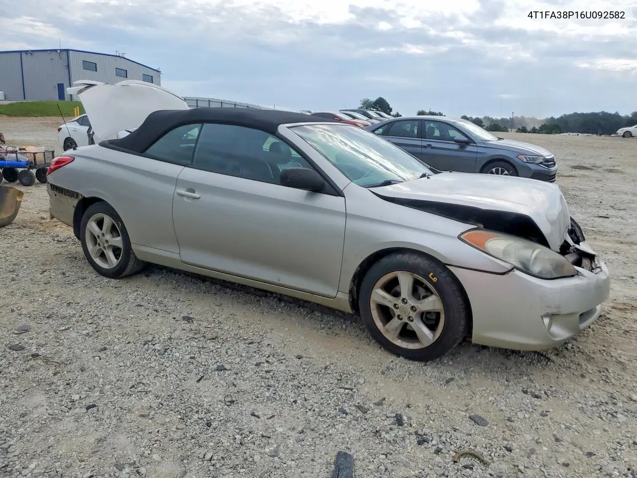 2006 Toyota Camry Solara Se V6 VIN: 4T1FA38P16U092582 Lot: 59659646
