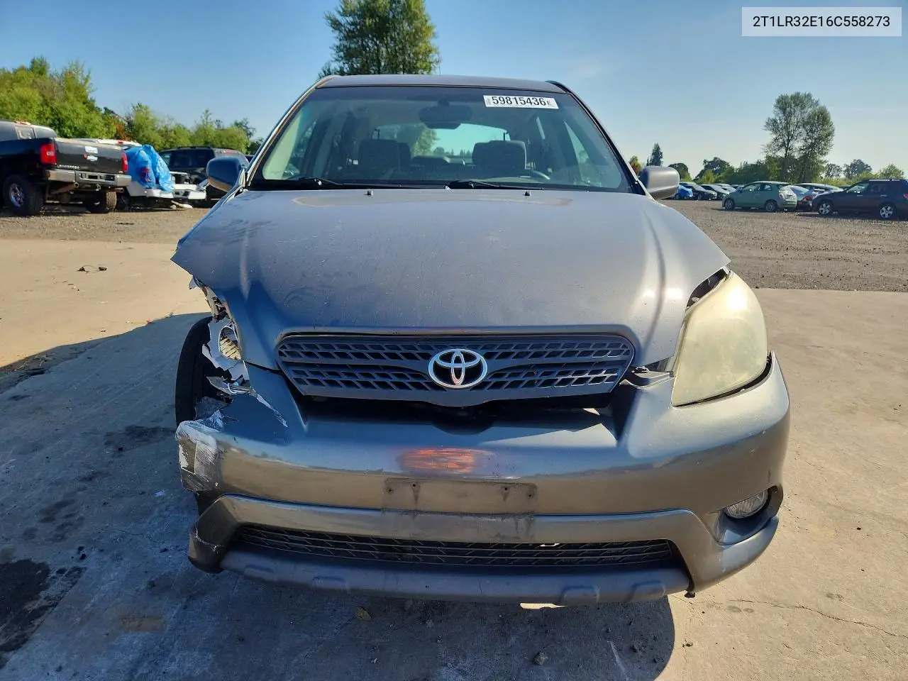 2006 Toyota Matrix Xr VIN: 2T1LR32E16C558273 Lot: 59815436