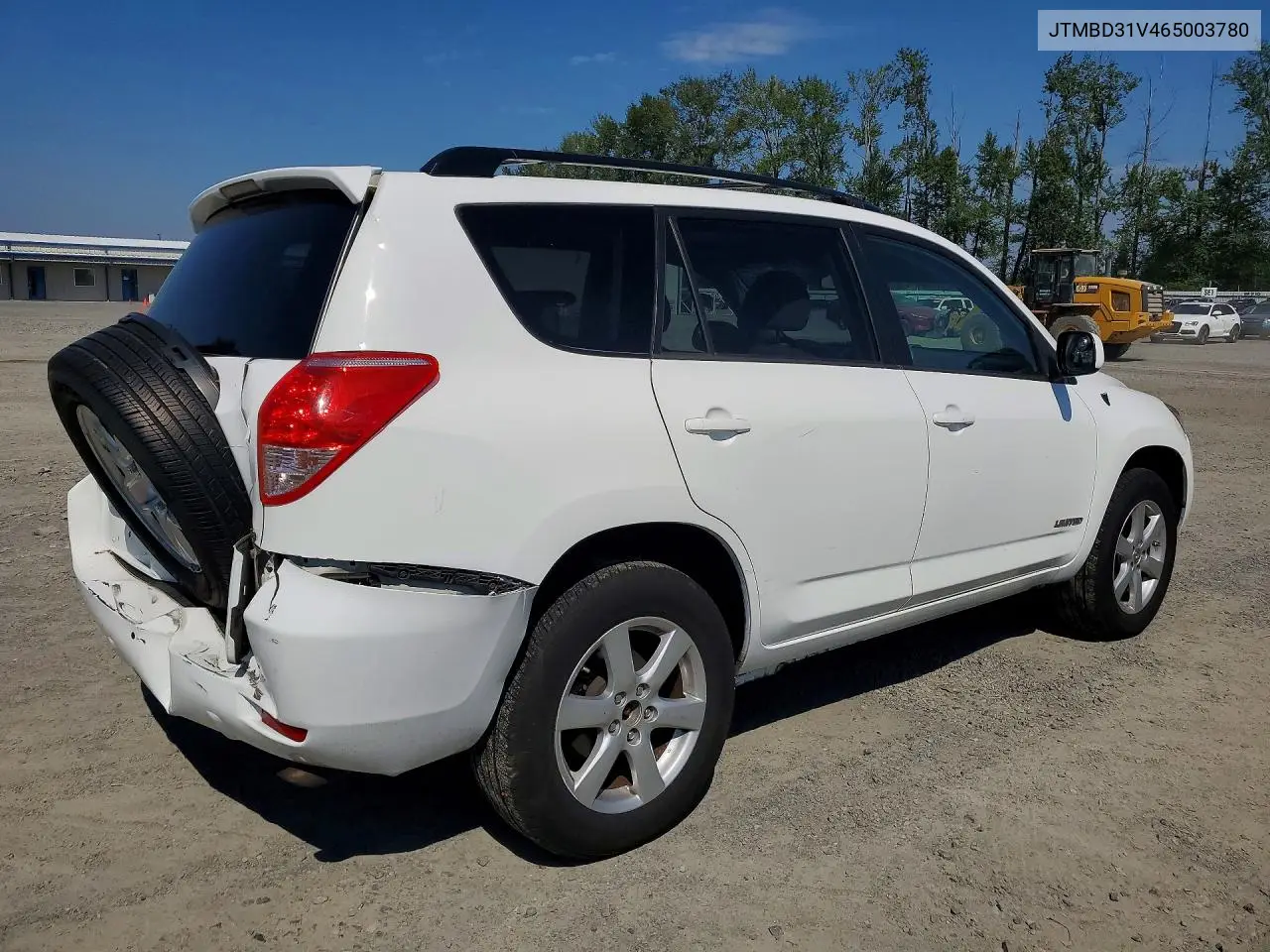 2006 Toyota Rav4 Limited VIN: JTMBD31V465003780 Lot: 60703826