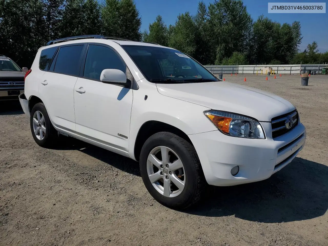 2006 Toyota Rav4 Limited VIN: JTMBD31V465003780 Lot: 60703826