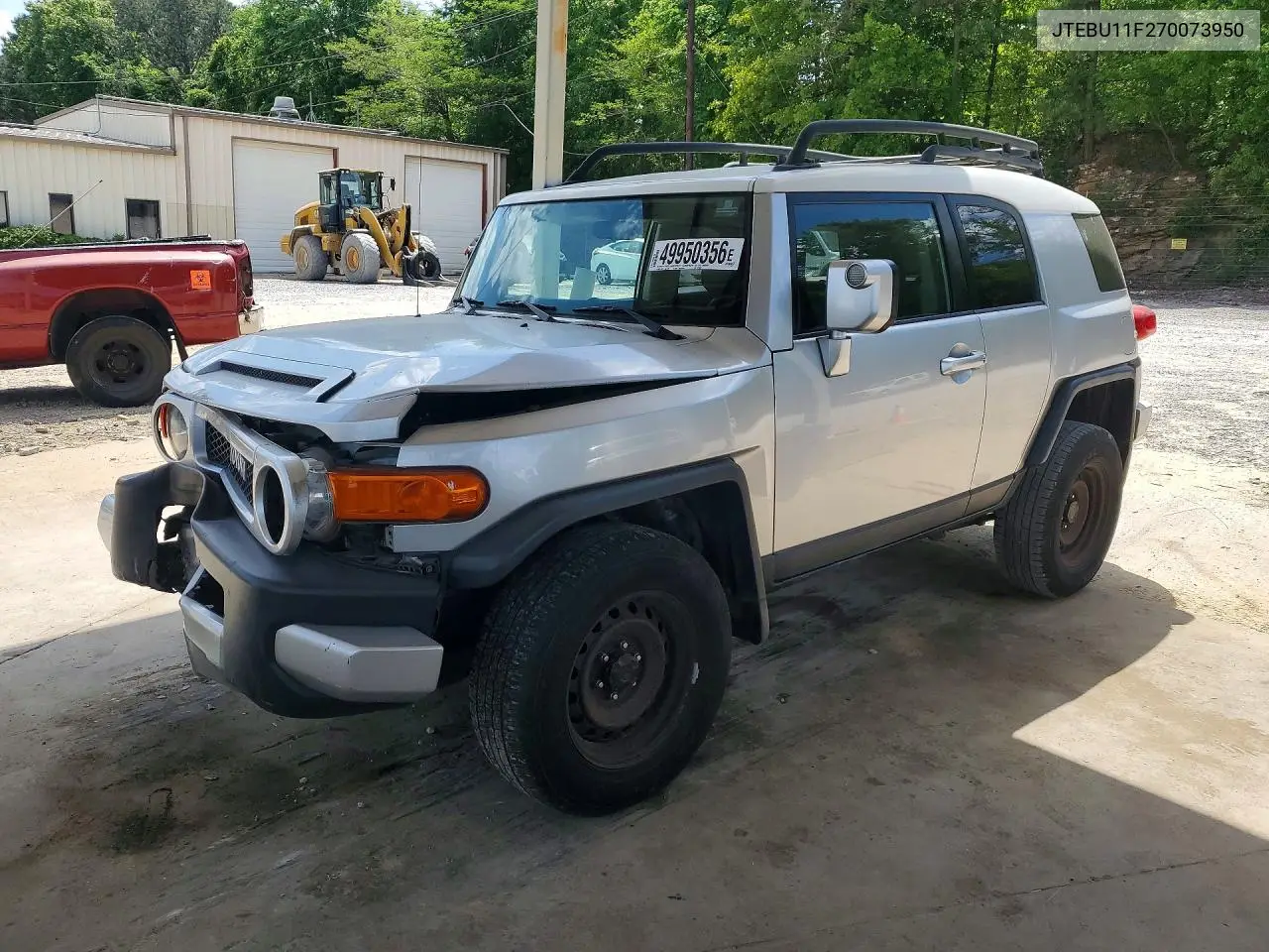 2007 Toyota Fj Cruiser Base VIN: JTEBU11F270073950 Lot: 49950356